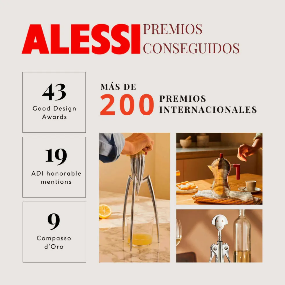 Abrebotellas de resina Diabolix Alessi