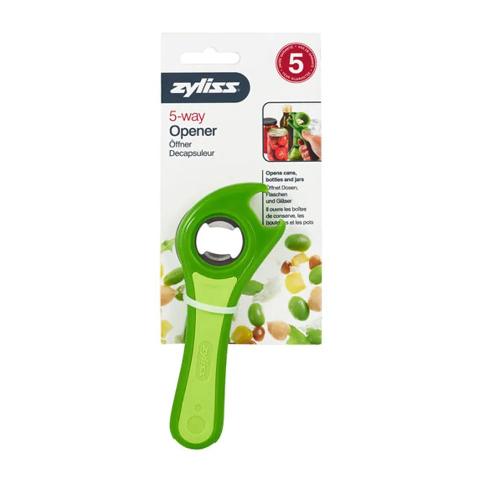 Abridor multifunción 5 en 1 Zyliss