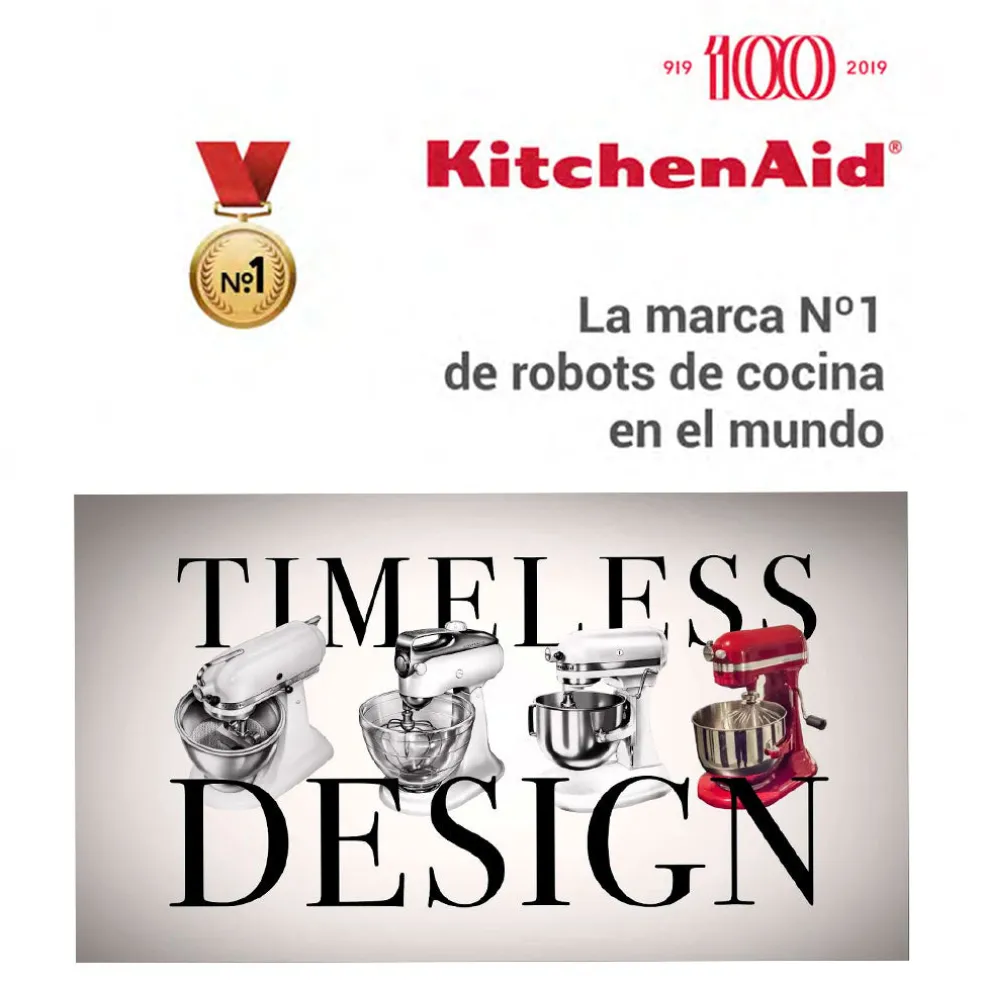 Accesorio batidor acero inox KitchenAid