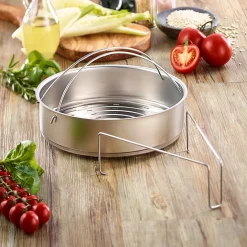 Accesorio cestillo con puente para cocinar al vapor Fissler