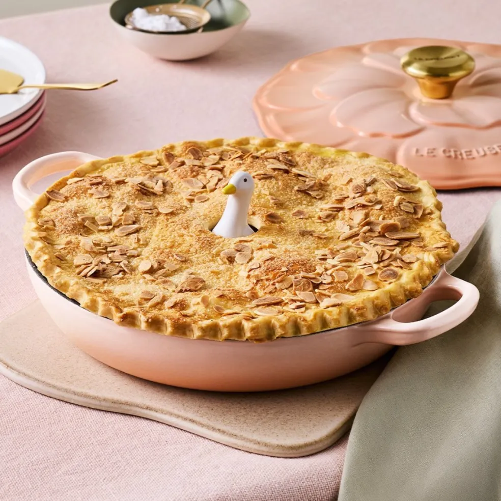 Aireador cerámico para tartas (tipo chimenea) Pato Le Creuset