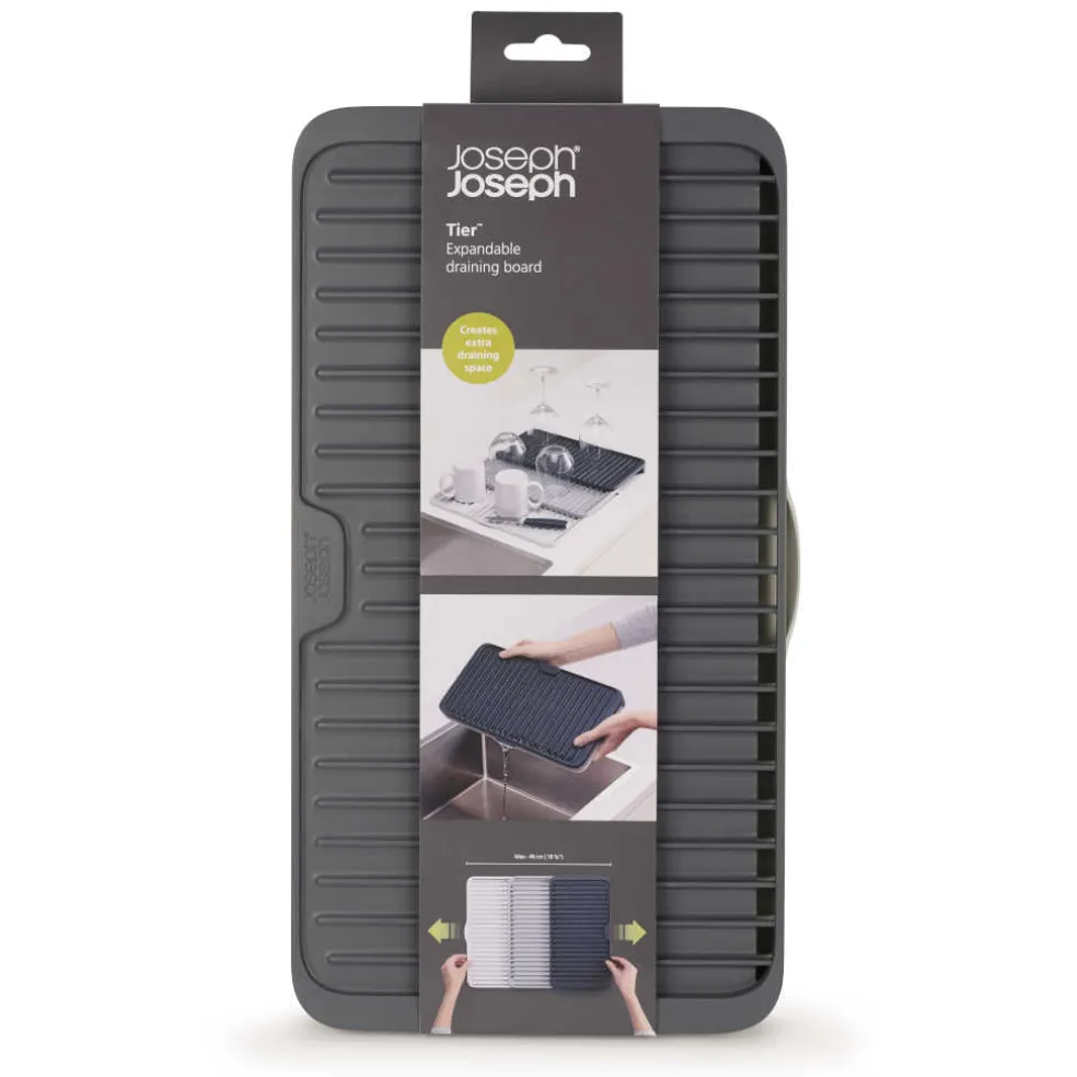 Alfombrilla escurreplatos expandible Tier Joseph Joseph