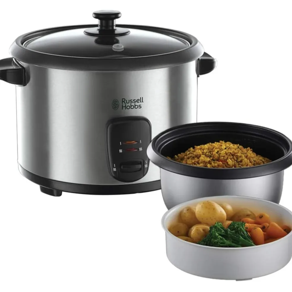 Arrocera y cocedor al vapor Cook@Home Russell Hobbs