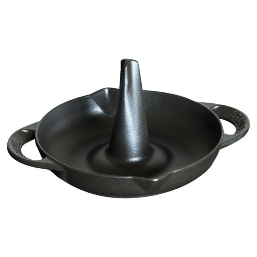 Asador de pollos de hierro fundido Staub