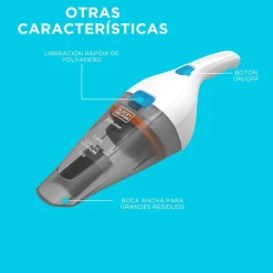 Aspirador de mano Inalámbrico Dustbuster 3,6V Black&Decker