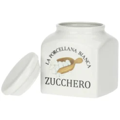 Azucarero de porcelana Conserva La Porcellana Bianca