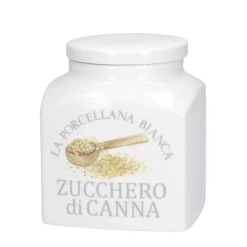 Azucarero de porcelana Conserva La Porcellana Bianca