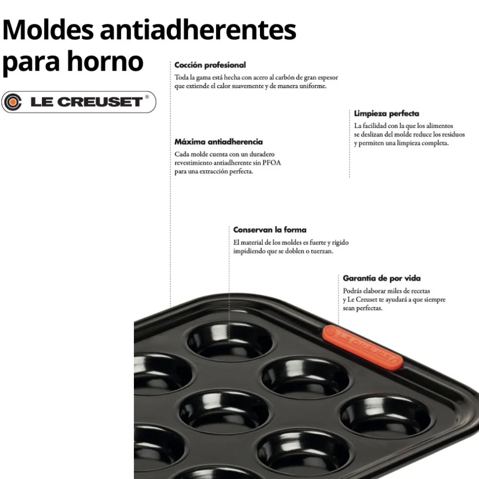 Bandeja antiadherente Le Creuset