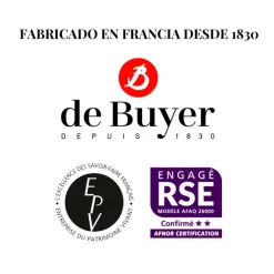Bandeja antiadherente perforada para baguettes De Buyer