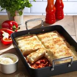Bandeja asadora antiadherente Le Creuset (fuego y horno)