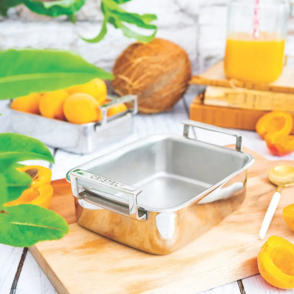 Bandeja de acero inoxidable mini 3-Ply Cristel
