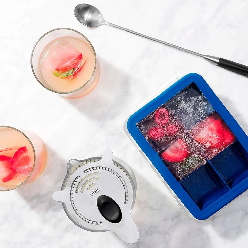 Bandeja de hielo para cubitos grandes OXO