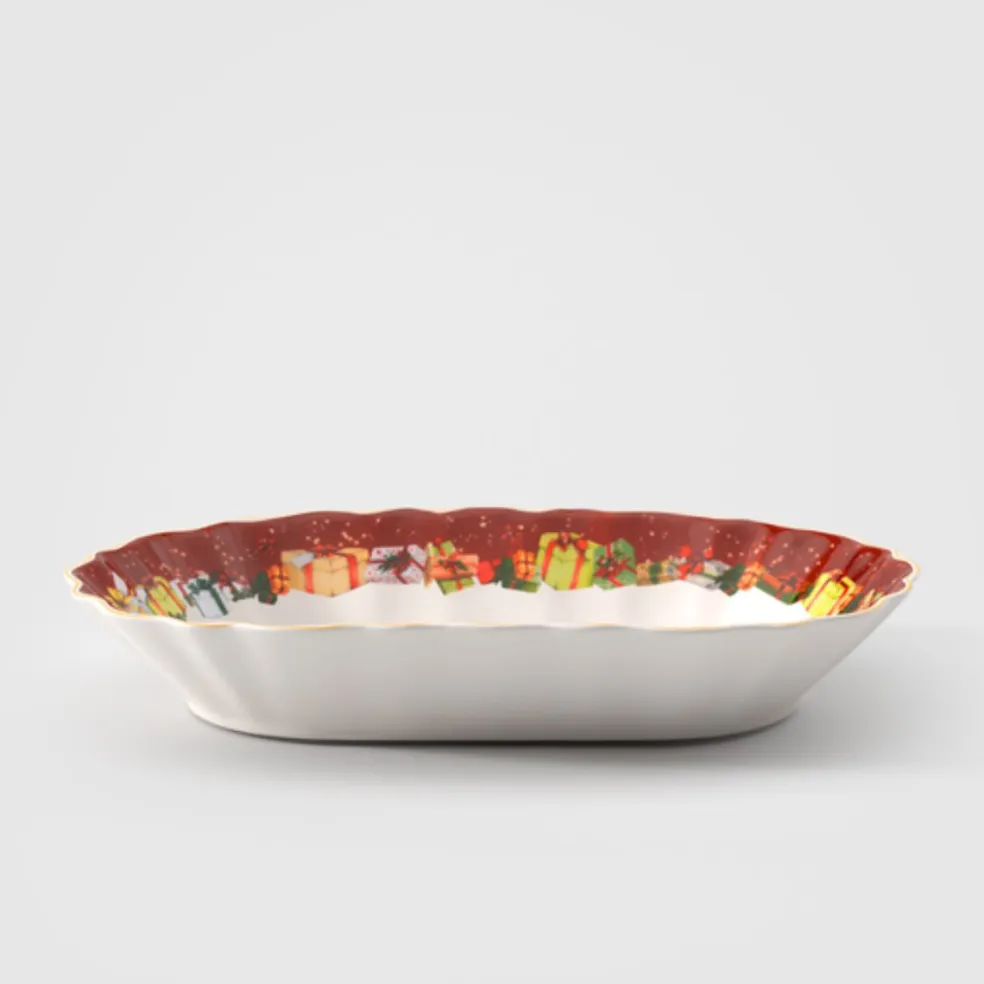 Bandeja ovalada de porcelana para servir Toy's Fantasy Villeroy & Boch