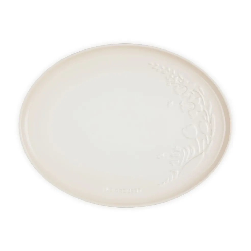 Bandeja oval cerámica Jardín Le Creuset