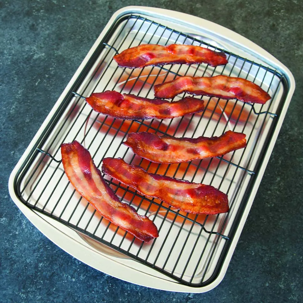 Bandeja para horno con rejilla Naturals® Collection de Nordic Ware