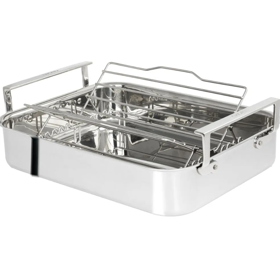 Bandeja para horno de acero inoxidable 3-Ply Cristel