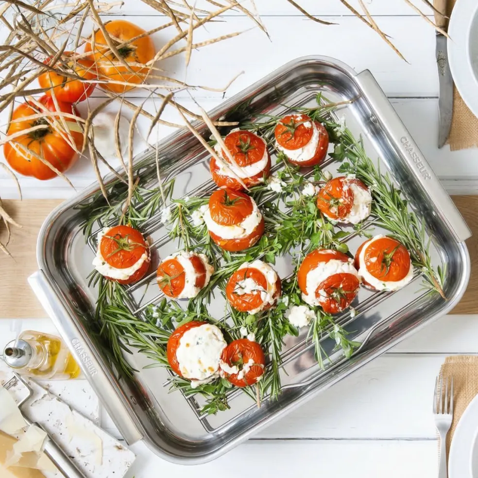 Bandeja para horno de acero inoxidable 3-Ply Cristel