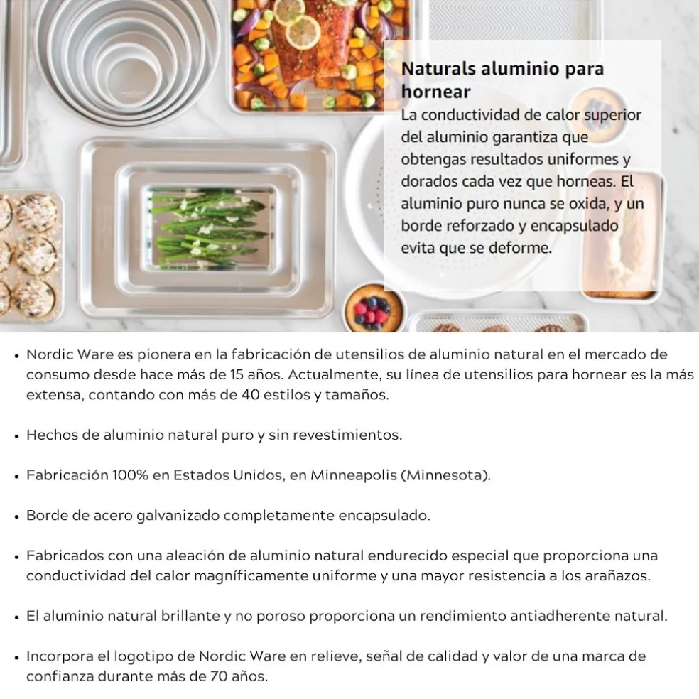 Bandeja para horno Naturals® Collection de Nordic Ware