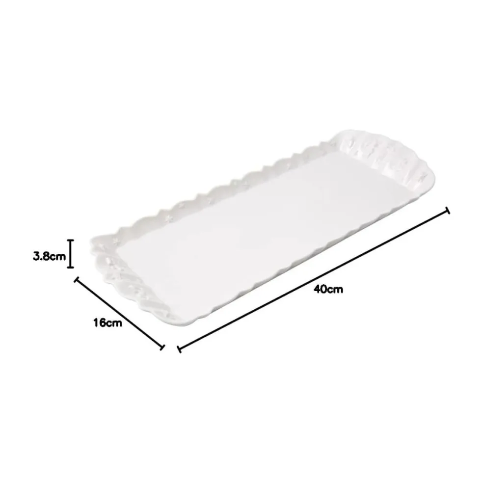 Bandeja rectangular de porcelana Royal Classic Villeroy & Boch