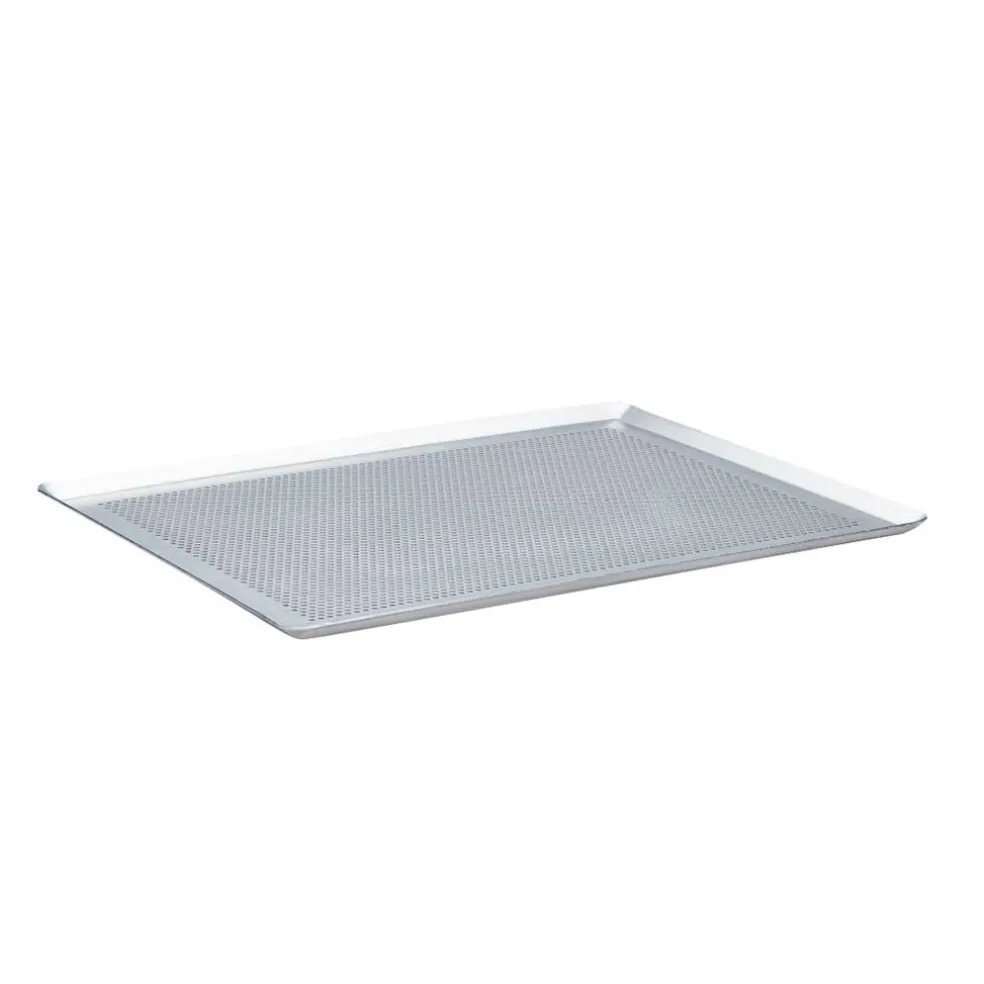 Bandeja rectangular perforada acero inox De Buyer