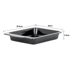 Bandeja rustidera alta esmaltada Wham® Enamel