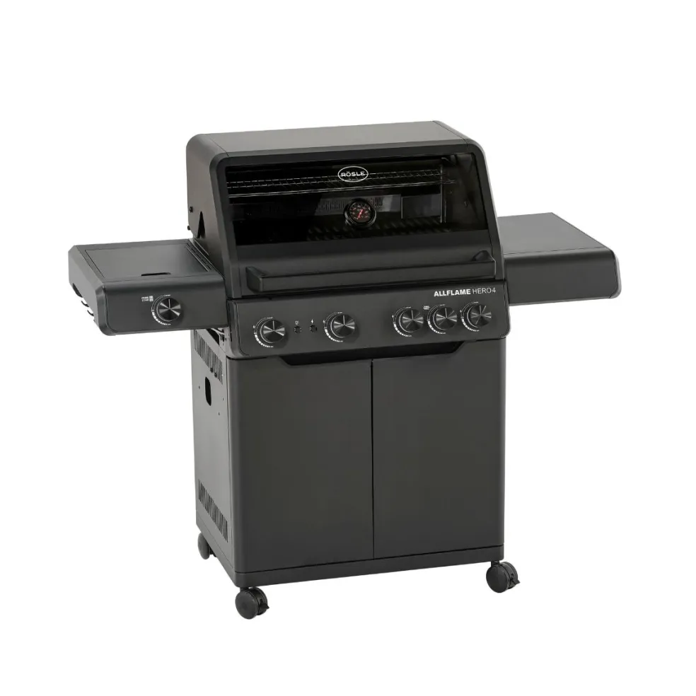 Barbacoa de gas AllFlame Hero 4 Rösle