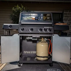 Barbacoa de gas AllFlame Hero 4 Rösle
