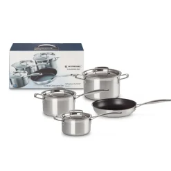 Batería de cocina acero inoxidable 3-PLY Le Creuset