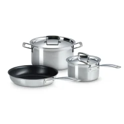 Batería de cocina acero inoxidable 3-PLY Le Creuset