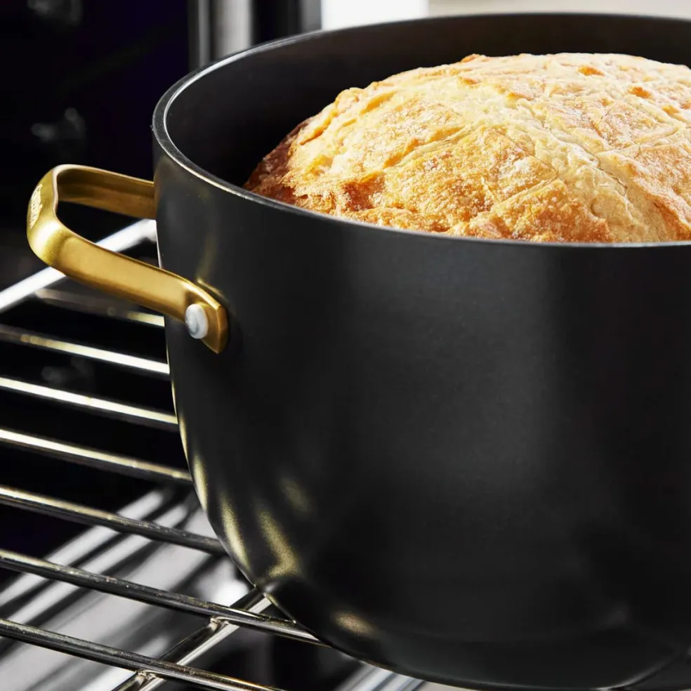 Batería de cocina cerámica 6 piezas Padova Reserve Black GreenPan