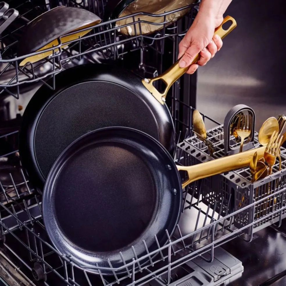 Batería de cocina cerámica 6 piezas Padova Reserve Black GreenPan