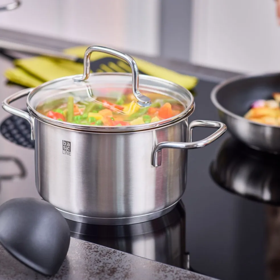 Batería de cocina de acero inoxidable Basic Line Rösle