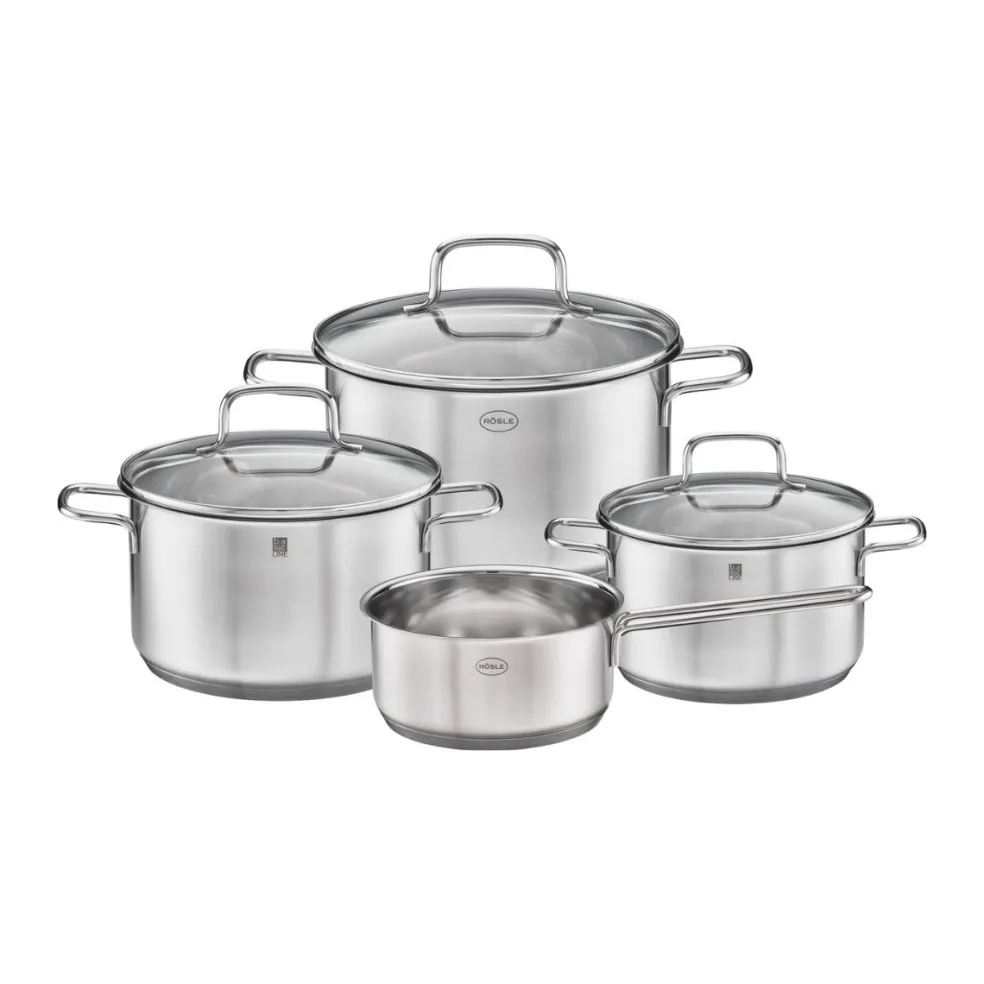 Batería de cocina de acero inoxidable Basic Line Rösle