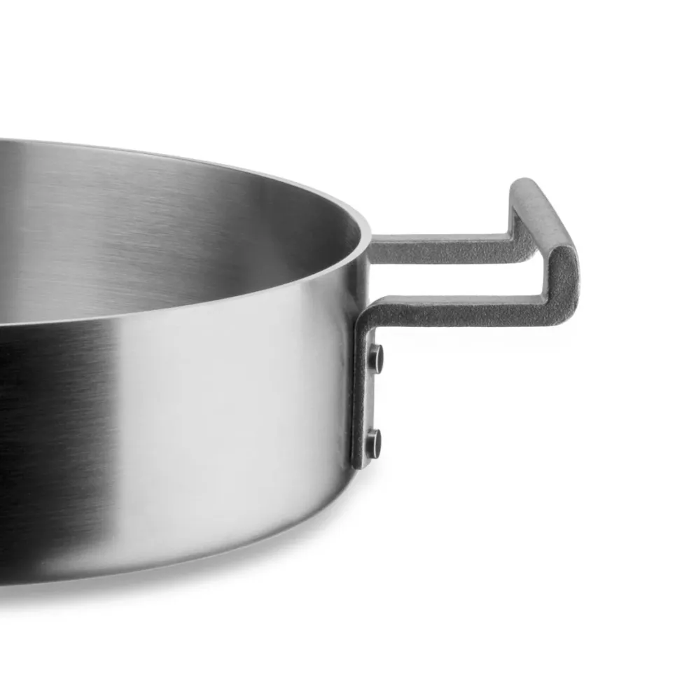 Batería de cocina de acero inoxidable multicapa Convivio Alessi