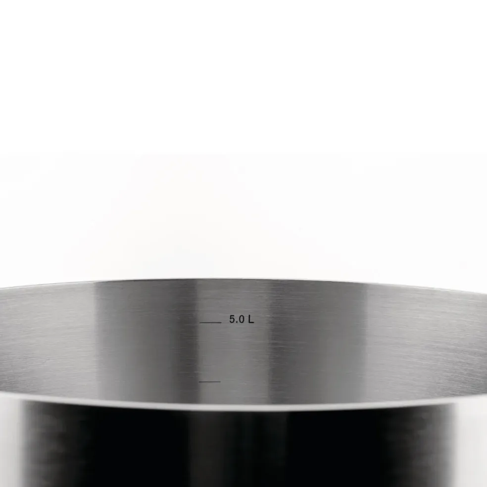 Batería de cocina de acero inoxidable multicapa Convivio Alessi