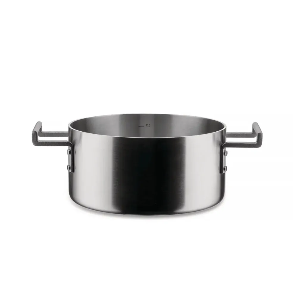 Batería de cocina de acero inoxidable multicapa Convivio Alessi