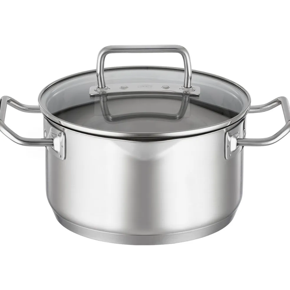 Batería de cocina de acero inoxidable 4 piezas Expertiso Rösle