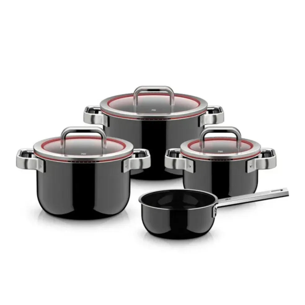 Batería de cocina de hierro 4 piezas FusionTec Function Pro Black de WMF