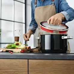 Batería de cocina de hierro 4 piezas FusionTec Function Pro Black de WMF