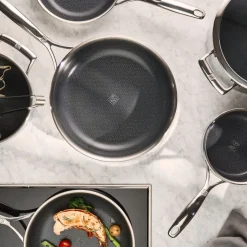 Batería de cocina de 5 piezas cerámicas con exterior inox Peak Zwilling