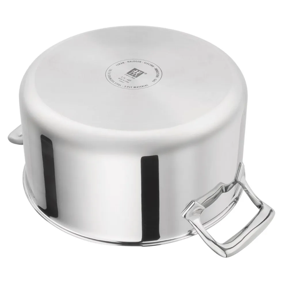Batería de cocina de 5 piezas cerámicas con exterior inox Peak Zwilling