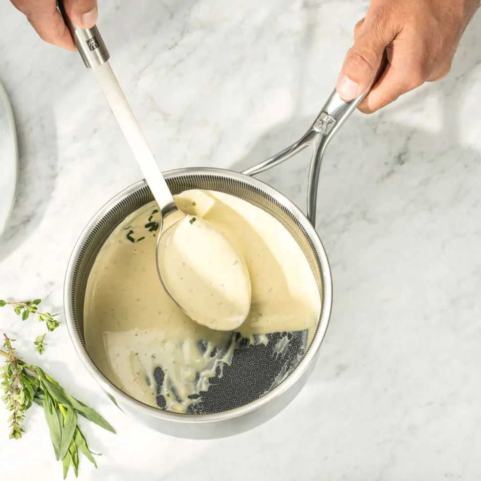 Batería de cocina de 5 piezas cerámicas con exterior inox Peak Zwilling