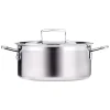 Batería de 3 piezas acero inoxidable Le Creuset