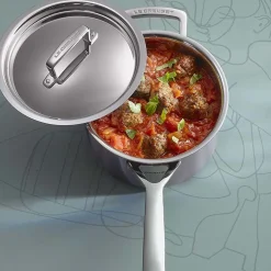 Batería de 3 piezas acero inoxidable Le Creuset