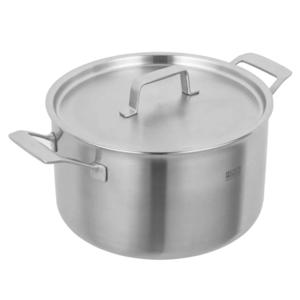 Batería de 3 piezas de acero inoxidable Fiveply Kuhn Rikon