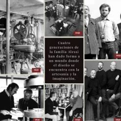 Batidora de mano con accesorios Plisse Alessi