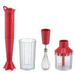 Batidora de mano con accesorios Plisse Alessi