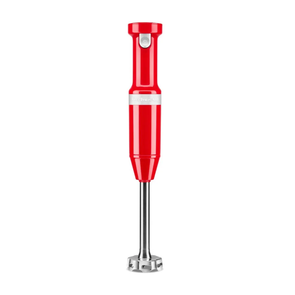 Batidora de mano inalámbrica roja KitchenAid