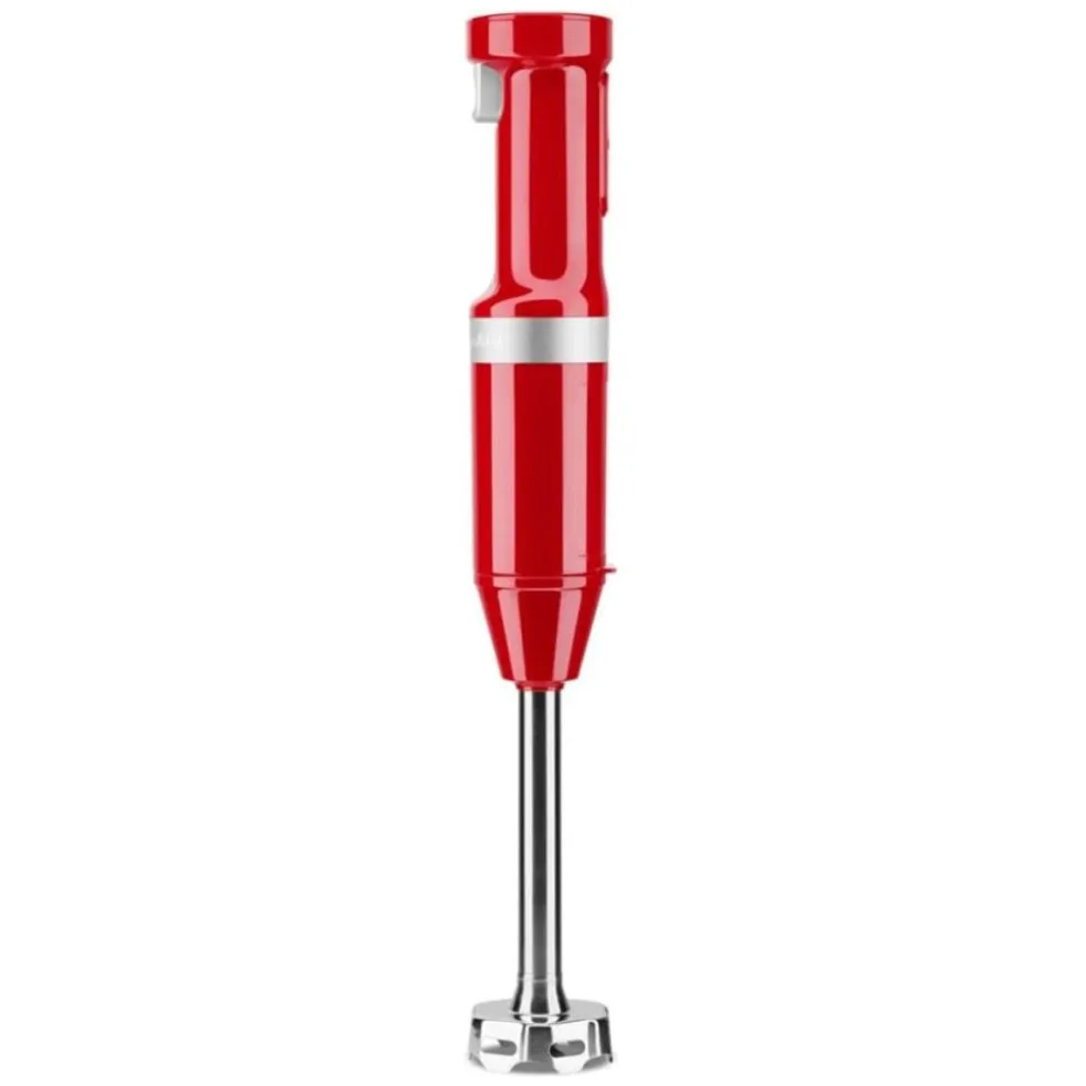 Batidora de mano inalámbrica roja KitchenAid