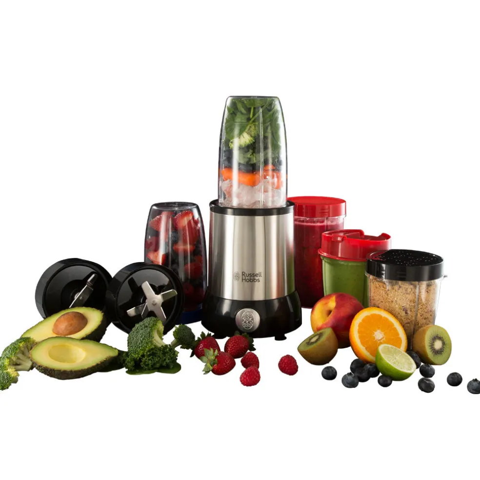 Batidora multiusos Nutriboost 15 piezas Russell Hobbs
